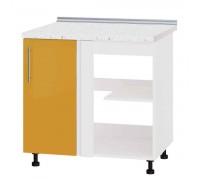 Kitchen unit Modern Niz H89-845 White, Orange Gloss