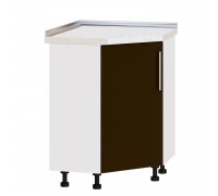 Кухонный модуль Модерн Низ Н70-795 Белый, Шоколад Глянец