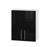 Kitchen unit Modern Top B06-600 White, Metallic Black Gloss Kitchen unit Modern Top B06-600 White, Metallic Black Gloss