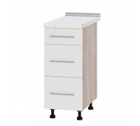 Kitchen unit Modern Niz H87-350 Sonoma Oak, White Gloss Kitchen unit Modern Niz H87-350 Sonoma Oak, White Gloss