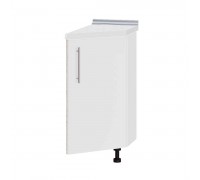 Szafka kuchenna Modern Niz H97-300 Dąb Sonoma, Biały Połysk