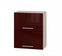 Kitchen unit Modern Top B14-600 Sonoma Oak, Bordeaux Gloss