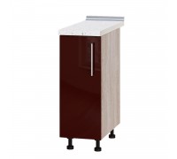 Szafka kuchenna Modern Niz H83-300 Dąb Sonoma, Bordeaux Połysk Szafka kuchenna Modern Niz H83-300 Dąb Sonoma, Bordeaux Połysk