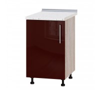 Kitchen unit Modern Niz H83-500 Sonoma Oak, Bordeaux Gloss Kitchen unit Modern Niz H83-500 Sonoma Oak, Bordeaux Gloss