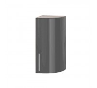 Modern Top Radius Corner End B47-300 Sonoma Oak, Gloss Granite