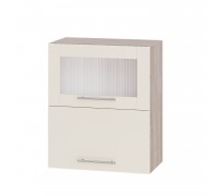 Кухонный модуль Модерн Верх ВВГ14-600 Дуб Сонома, Жемчуг Глянец