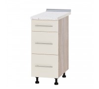 Kitchen unit Modern Niz H87-350 Sonoma Oak, Pearl Gloss Kitchen unit Modern Niz H87-350 Sonoma Oak, Pearl Gloss