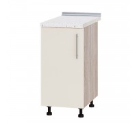Szafka kuchenna Modern Niz H83-400 Dąb Sonoma, Perłowy połysk Szafka kuchenna Modern Niz H83-400 Dąb Sonoma, Perłowy połysk