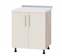 Küchenzeile Modern Niz H84-700 Sonoma Eiche, Perlglanz