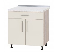 Szafka kuchenna Modern Niz H75-800 Dąb Sonoma, Perłowy połysk Szafka kuchenna Modern Niz H75-800 Dąb Sonoma, Perłowy połysk