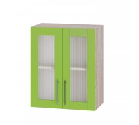 Кухонный модуль Модерн Верх ВВ10-600 Дуб Сонома, Зеленое Яблоко Глянец