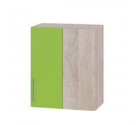 Кухонний модуль Модерн Верх В27-600 Дуб Сонома, Зелене Яблуко Глянець