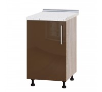 Kitchen unit Modern Niz H83-500 Sonoma Oak, Cappuccino Gloss Kitchen unit Modern Niz H83-500 Sonoma Oak, Cappuccino Gloss