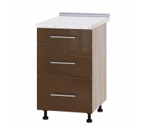 Kitchen unit Modern Niz H87-500 Sonoma Oak, Cappuccino Gloss Kitchen unit Modern Niz H87-500 Sonoma Oak, Cappuccino Gloss