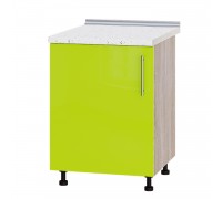 Szafka kuchenna Modern Niz H83-600 Dąb Sonoma, Połysk Limonkowy Szafka kuchenna Modern Niz H83-600 Dąb Sonoma, Połysk Limonkowy