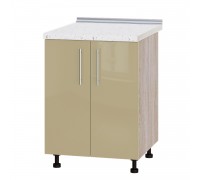 Küchenzeile Modern Niz H82-600 Sonoma Eiche, Latte Glanz Küchenzeile Modern Niz H82-600 Sonoma Eiche, Latte Glanz
