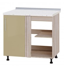 Кухонний модуль Модерн Низ Н89-895 Дуб Сонома, Латте Глянець