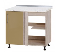 Kitchen unit Modern Niz H89-895 Sonoma Oak, Mocha Gloss