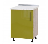 Kitchen unit Modern Niz H83-600 Sonoma Oak, Glossy Olive Kitchen unit Modern Niz H83-600 Sonoma Oak, Glossy Olive