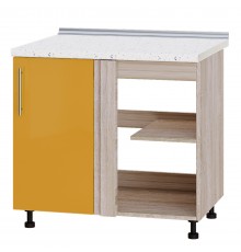 Кухонний модуль Модерн Низ Н89-895 Дуб Сонома, Оранж Глянець