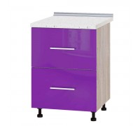 Szafka kuchenna Modern Niz H86-600 Dąb Sonoma, Lilac Gloss