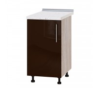 Kitchen unit Modern Niz H83-450 Sonoma Oak, Chocolate Gloss Kitchen unit Modern Niz H83-450 Sonoma Oak, Chocolate Gloss