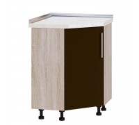 Кухонный модуль Модерн Низ Н70-795 Дуб Сонома, Шоколад Глянец