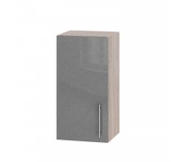 Küchenzeile Modern Top B01-370 Sonoma Eiche, Metallic Silber Glanz Küchenzeile Modern Top B01-370 Sonoma Eiche, Metallic Silber Glanz