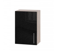 Szafka kuchenna Modern Top B01-500 Dąb Sonoma, Metaliczny Czarny Połysk