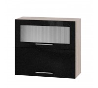 Küchenzeile Modern Top VVG14-800 Sonoma Eiche, Metallic Schwarz Glanz Küchenzeile Modern Top VVG14-800 Sonoma Eiche, Metallic Schwarz Glanz