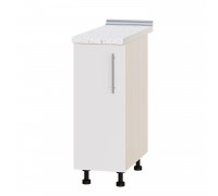 Кухонный модуль Модерн Низ Н83-300 Дуб молочный, Белый Глянец