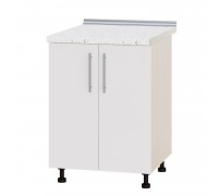 Szafka kuchenna Modern Niz H84-600 Dąb mleczny, biały połysk