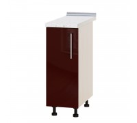 Szafka kuchenna Modern Niz H83-300 Dąb mleczny, Bordeaux połysk Szafka kuchenna Modern Niz H83-300 Dąb mleczny, Bordeaux połysk