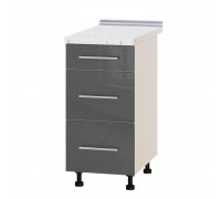 Szafka kuchenna Modern Niz H87-400 Dąb mleczny, Granit połysk Szafka kuchenna Modern Niz H87-400 Dąb mleczny, Granit połysk