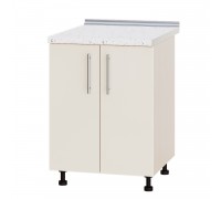 Кухонный модуль Модерн Низ Н82-600 Дуб молочный, Жемчуг Глянец
