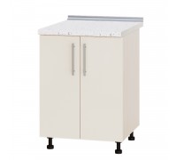 Кухонний модуль Модерн Низ Н84-600 Дуб молочний, Перли Глянець