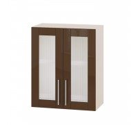 Küchenzeile Modern Top BB06-600 Milcheiche, Cappuccino Glanz Küchenzeile Modern Top BB06-600 Milcheiche, Cappuccino Glanz