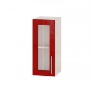 Küchenzeile Modern Top BB01-300 Milcheiche, Rotglanz Küchenzeile Modern Top BB01-300 Milcheiche, Rotglanz
