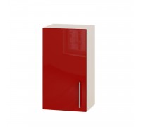 Küchenzeile Modern Top B01-400 Milcheiche, Rotglanz Küchenzeile Modern Top B01-400 Milcheiche, Rotglanz