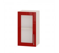 Küchenzeile Modern Top BB01-400 Milcheiche, Rotglanz Küchenzeile Modern Top BB01-400 Milcheiche, Rotglanz