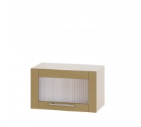 Küchenzeile Modern Top BB09-600 Milcheiche, Mokka Glanz