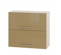 Кухонний модуль Модерн Верх В14-800 Дуб молочний, Мокко Глянець