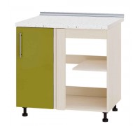 Szafka kuchenna Modern Niz H89-845 Dąb mleczny, Oliwka błyszcząca