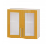 Küchenzeile Modern Top BB06-800 Milcheiche, Orange Glanz Küchenzeile Modern Top BB06-800 Milcheiche, Orange Glanz
