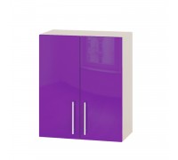 Кухонный модуль Модерн Верх В06-600 Дуб молочный, Сирень Глянец Кухонный модуль Модерн Верх В06-600 Дуб молочный, Сирень Глянец