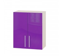 Кухонный модуль Модерн Верх В10-600 Дуб молочный, Сирень Глянец