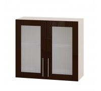 Küchenzeile Modern Top BB06-800 Milcheiche, Schokoladenglanz Küchenzeile Modern Top BB06-800 Milcheiche, Schokoladenglanz