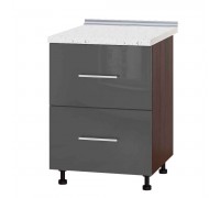 Кухонный модуль Модерн Низ Н86-600 Венге Темный, Гранит Глянец Кухонный модуль Модерн Низ Н86-600 Венге Темный, Гранит Глянец