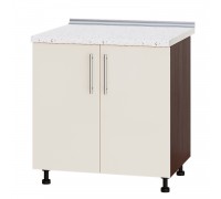 Kitchen unit Modern Niz H84-800 Dark Wenge, Pearl Gloss