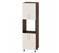 Szafka kuchenna Nowoczesny piórnik H77-600 Ciemny Wenge, Perłowy połysk Szafka kuchenna Nowoczesny piórnik H77-600 Ciemny Wenge, Perłowy połysk